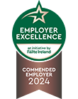 Failte Ireland Employer Excellence Commended Employer 2024 Badge